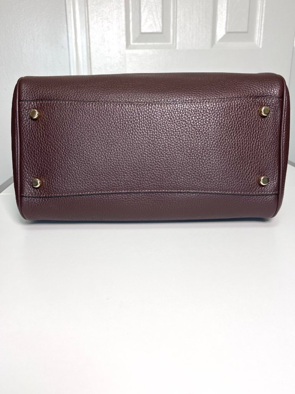 Coach Large Rowan Satchel Bag Maple NWT - Picture 11 of 11